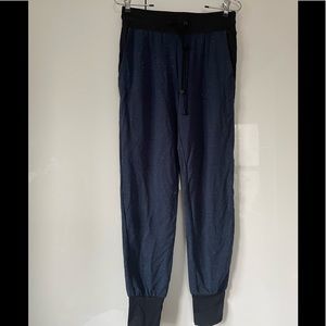 KORAL Flecks Drawstring Waits Joggers Color-Blue Size-Small NWOT